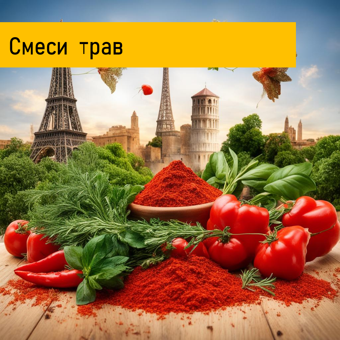 Смеси трав